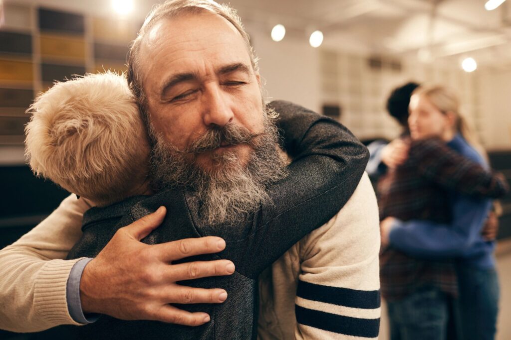 senior men support group