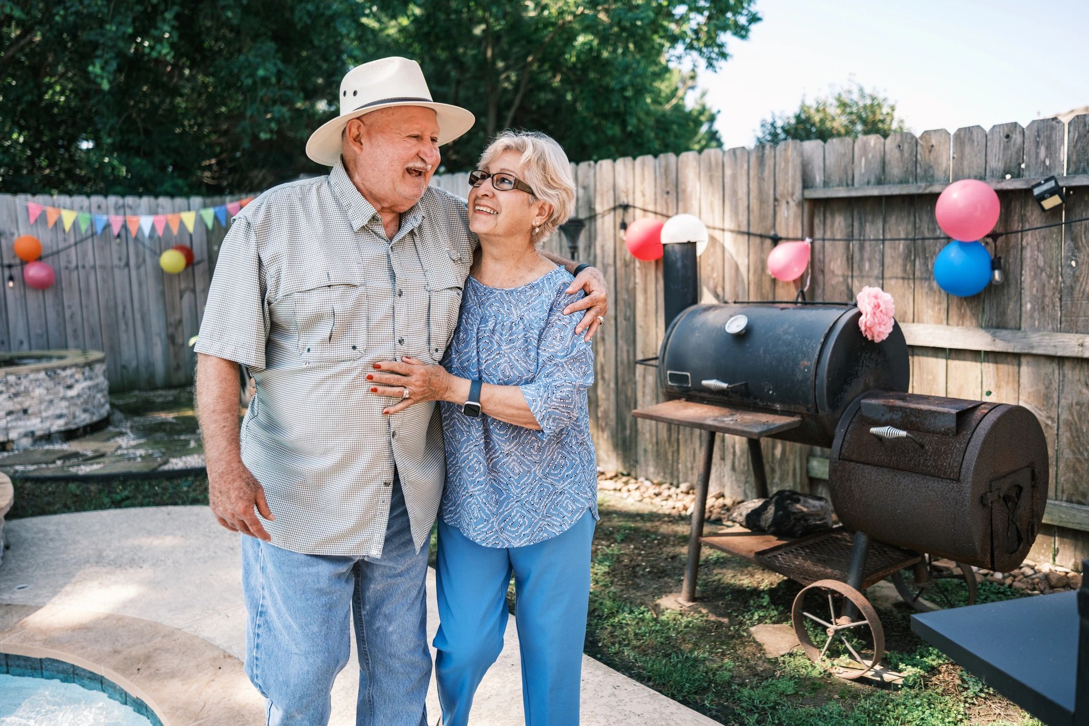 senior men community Wise County Texas
